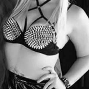 Spiked bra